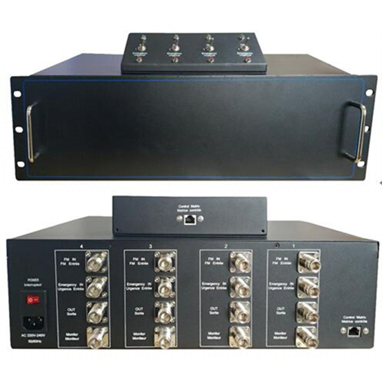  工业园区FM应急广播插播控制器